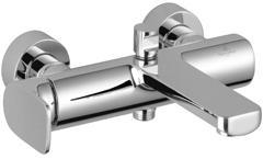 33200960-33 Смеситель для ванны однорычажный для настенного монтажа без гарнитура - чёрный матовый Villeroy & Boch CULT DornBracht