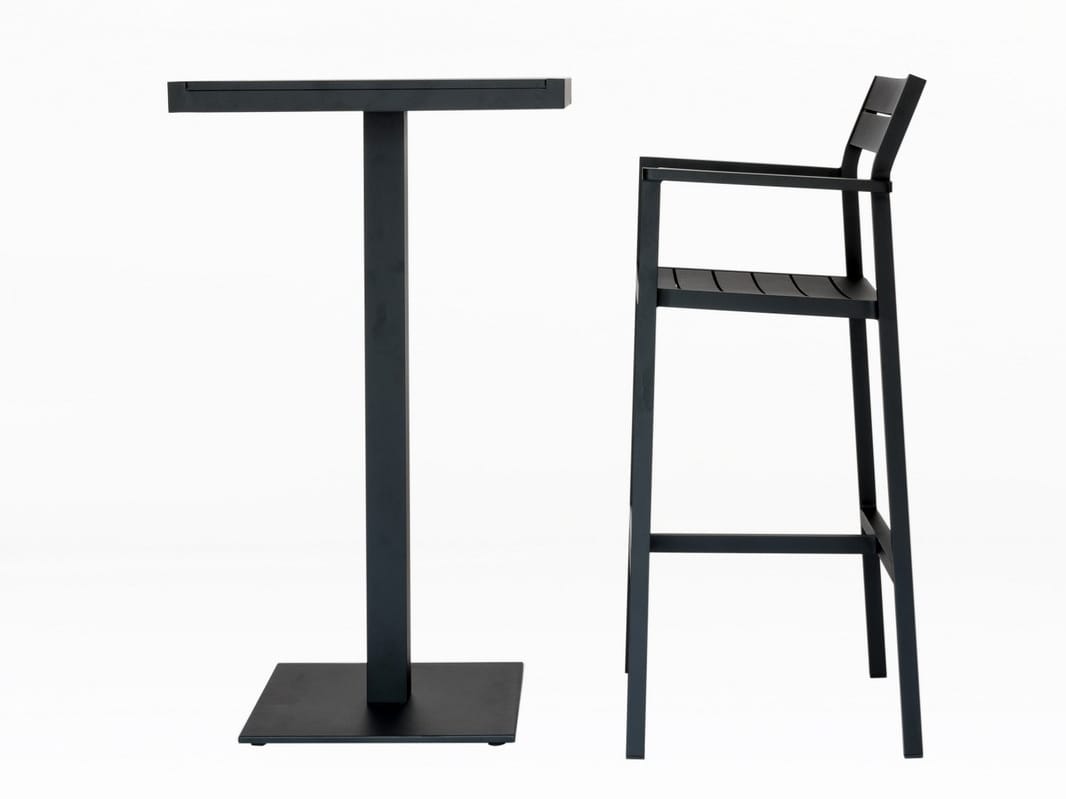 Квадратный алюминиевый стол с порошковым покрытием Case Eos ARCH-00095964 - Вид №2