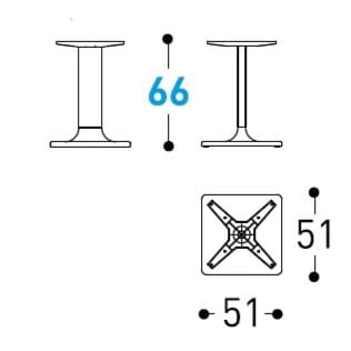 Алюминиевое основание стола Varaschin плинтус ARCH-00064523 - Вид №16
