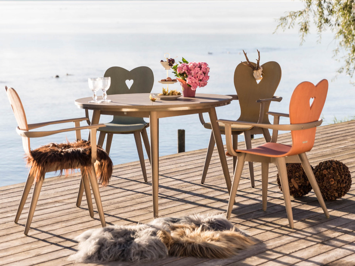 72.00.0532 Кресло Alpenblick старое серое / лавандовое Mbm  - Вид №1