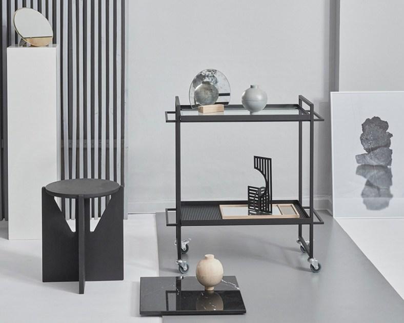 Kristina Dam Studio Табурет / журнальный столик из дерева  120-000-000  - Вид №3