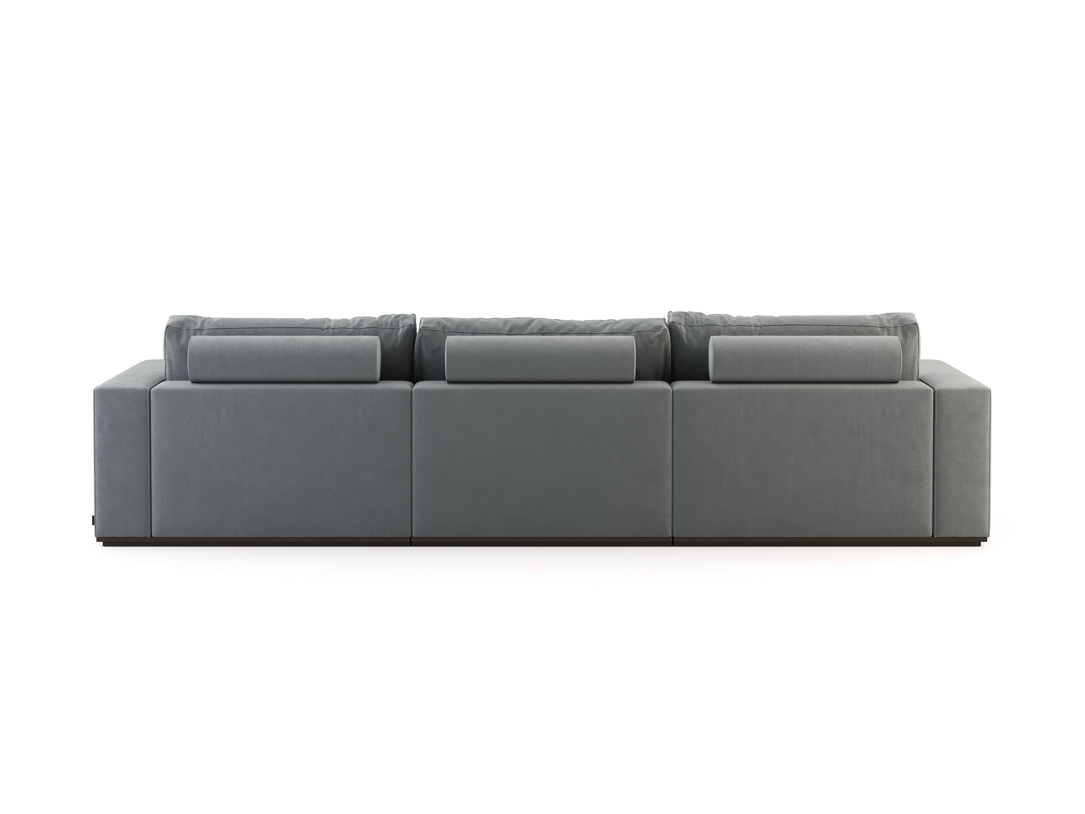 3-местный бархатный диван Stylish Club Fortune ARCH-00061691 - Вид №1