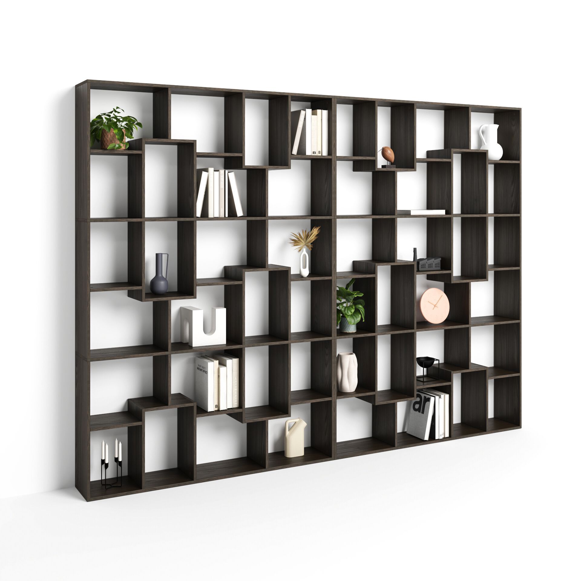 Настенный книжный шкаф в меламинированном стиле Mobili Fiver IACOPO ARCH-00013082 - Вид №8