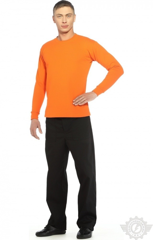 66302 Толстовка оранжевая  Одежда для промоакций  размер M (96) Спецодежда  - Вид №5