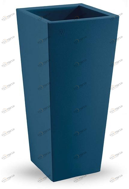 Lyxo Design Высокий квадратный горшок из полиэтилена sun-id-1437482