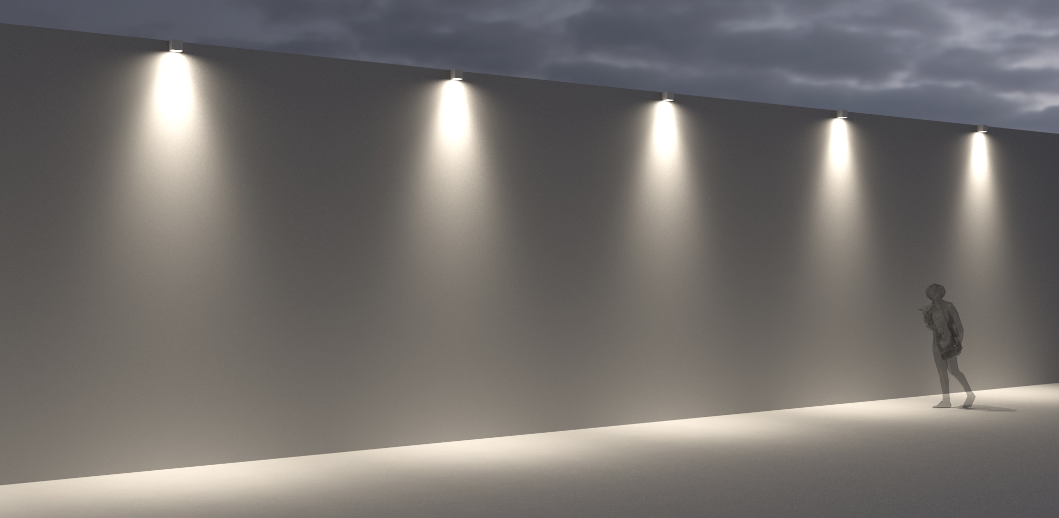 1010113 Подсветка стены Platek MINI ONE Applique  MINI ONE Applique - LED 3000K 33° (1 opening)  - Вид №7