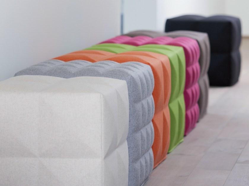 BuzziSpace Пуф из фетра Buzzicube sun-id-1417305 - Вид №5