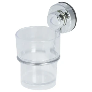 Стакан подвесной для зубных щёток Sensea «Simply Lock», цвет хром