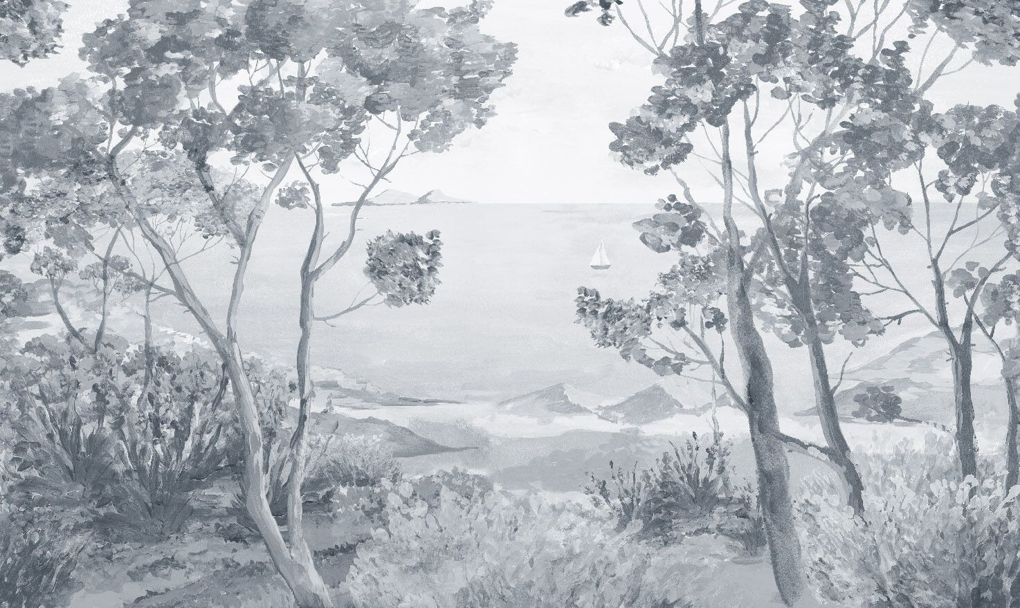 Обои с цветочными мотивами Jannelli&Volpi TARQUINIA ARCH-00143585 - Вид №4