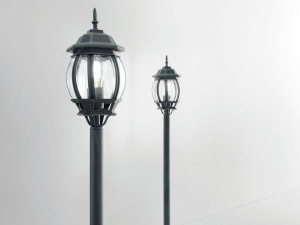 Литой алюминиевый фонарь садовый уличный фонарь