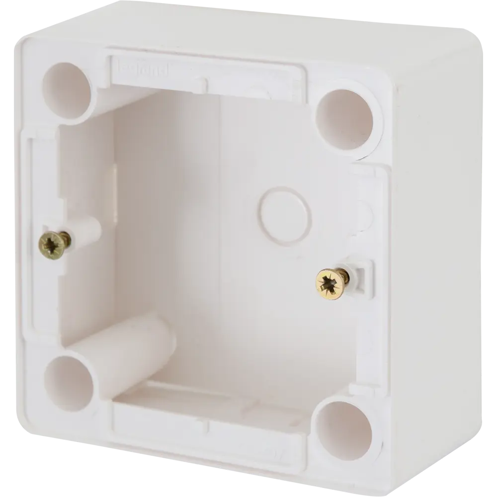 Коробка распределительная Cariva для наклонного монтажа, 36 мм, цвет белый legrand STLM-2073146 - Вид №1