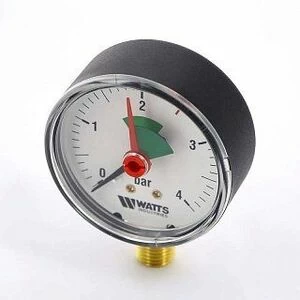 Манометр радиальный F+R201 63 мм 1/4" 4 бар WATTS