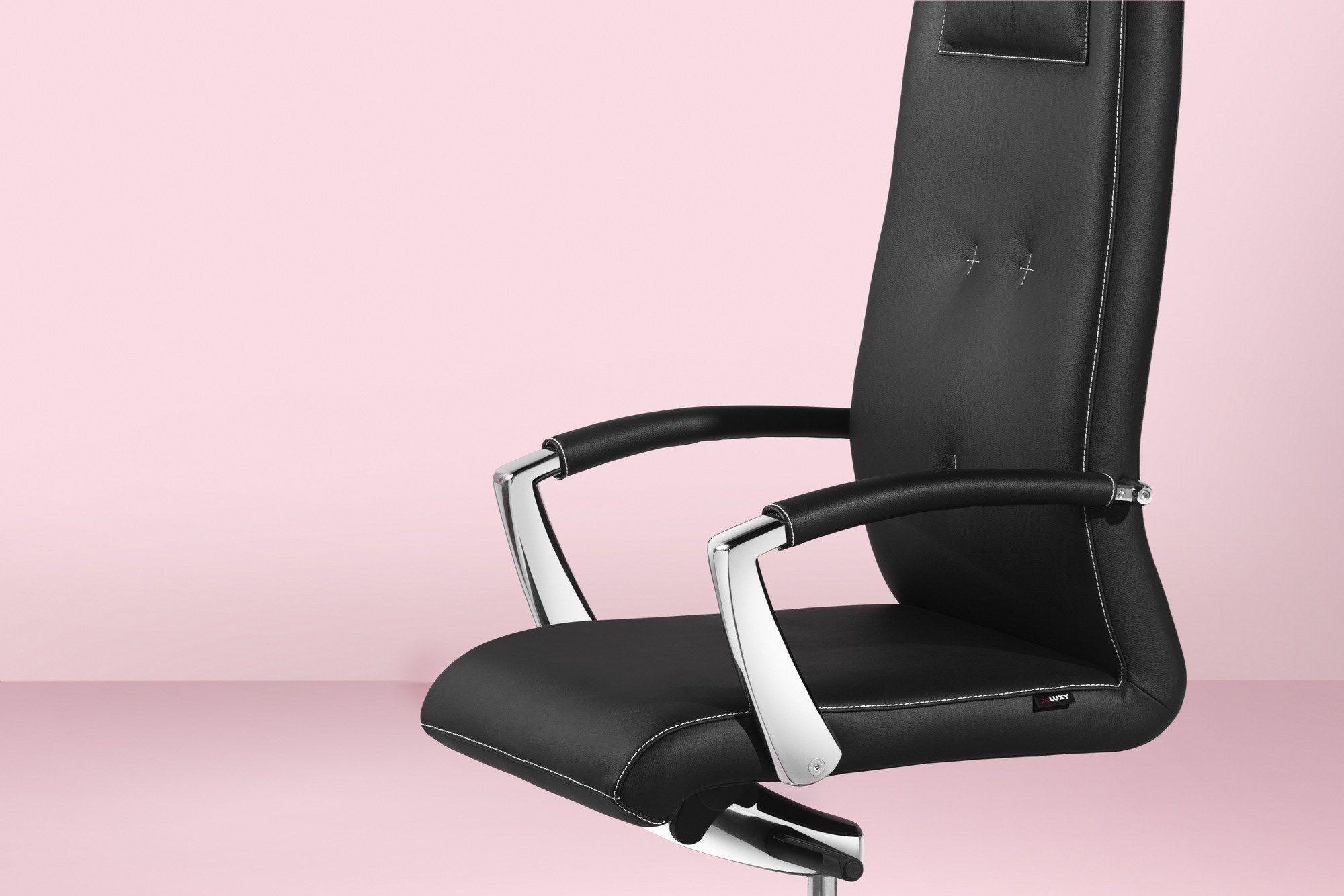 Вращающееся офисное кресло с колесами и подлокотниками Luxy ARCH-00111655 - Вид №6