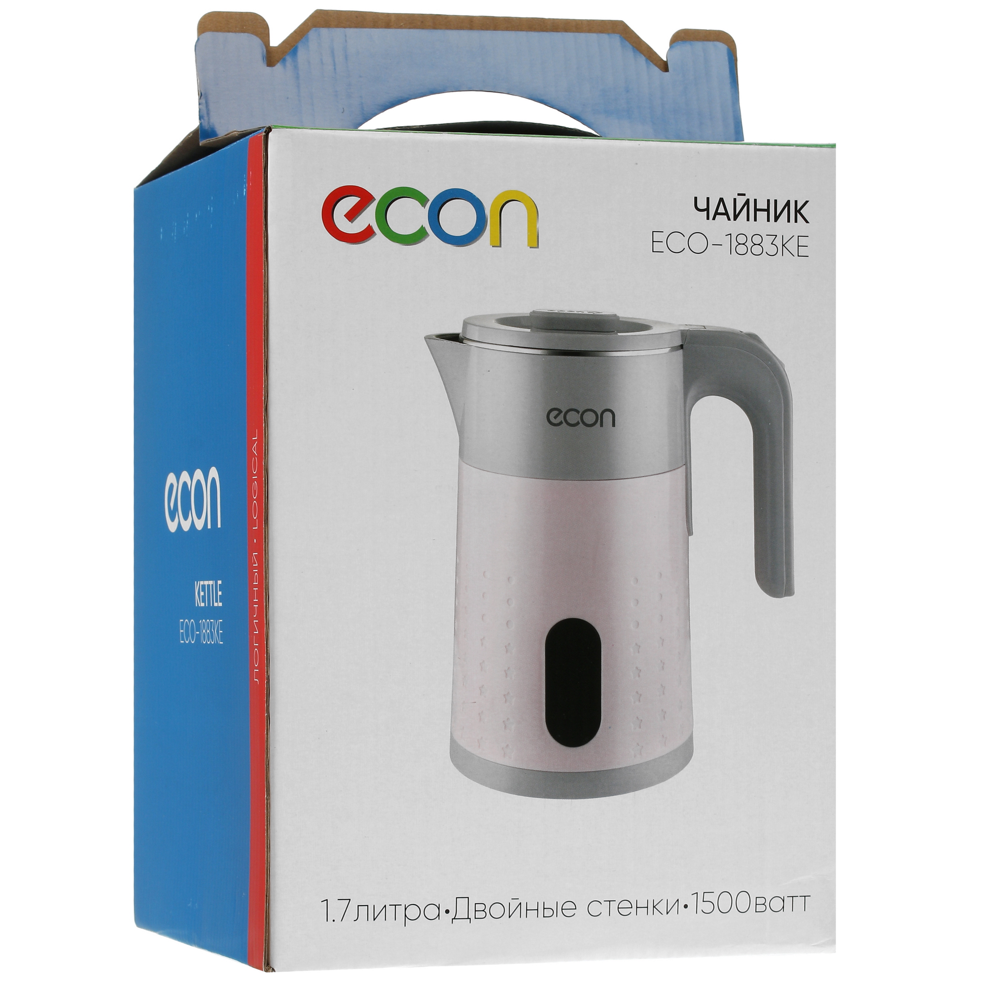 5353545 Электрочайник ECON ECO-1883KE розовый STDN-0100017 - Вид №6