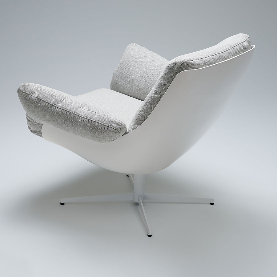 Кресло Softbird, молочное Sits S1628 - Вид №5