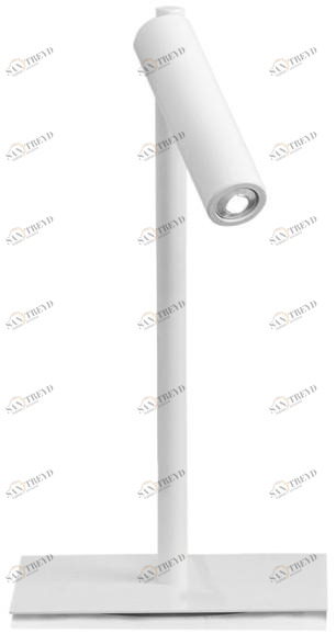 Регулируемая никелевая настольная лампа Manhattan Santreyd sun-id-1441745