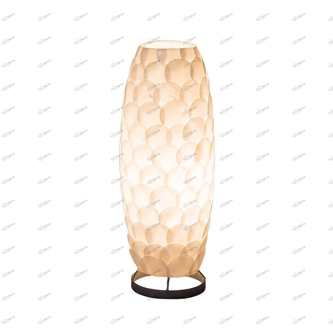 Лампа настольная бежевая из камня Globo Bali 25855T GLOBO BALI 00-3907343 Бежевый Ceramica Globo