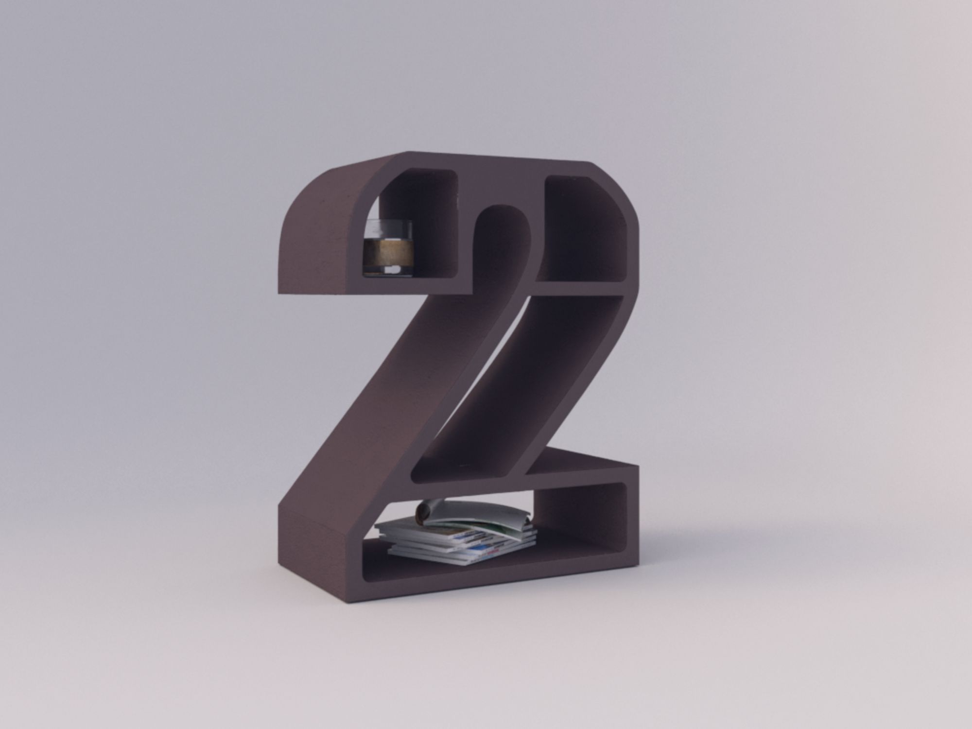 Мебель контейнеры в бетонной конструкции Voltan 555 ARCH-00065661 - Вид №36