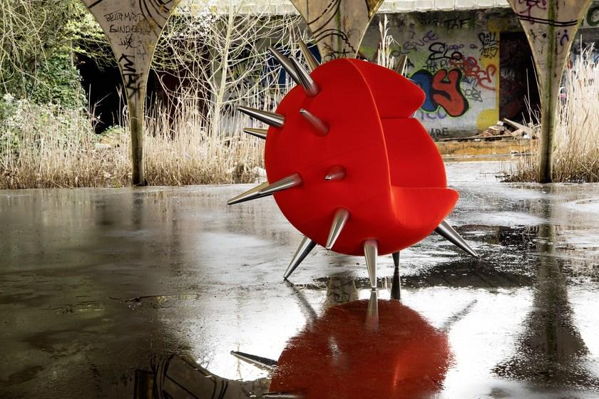 Adrenalina Кресло из ткани с подлокотниками Bomb sun-id-1498598 - Вид №5