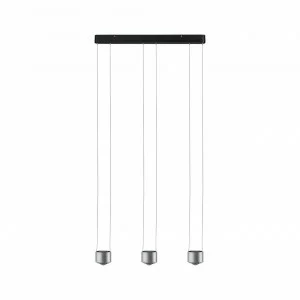 Подвесной светильник серый Paulmann Aldan 79720 PAULMANN ДИЗАЙНЕРСКИЕ, ALDAN 00-3890130 Серый