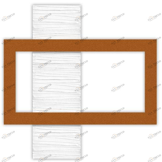 LAS Расписная настенная скульптура из мдф sun-id-1445225