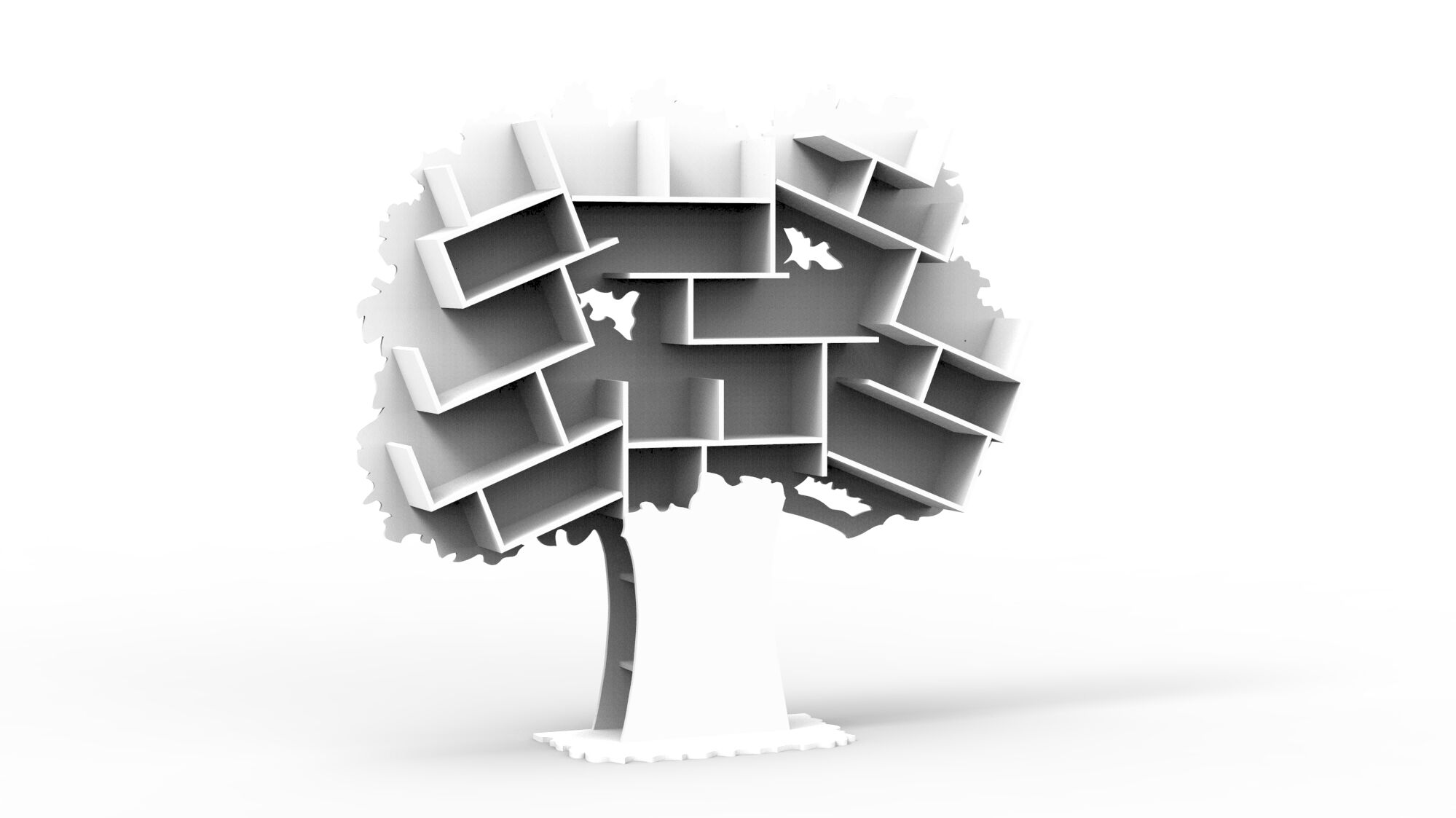 Книжный шкаф из МДФ Mathy by Bols ARBRES ARCH-00090130 - Вид №6