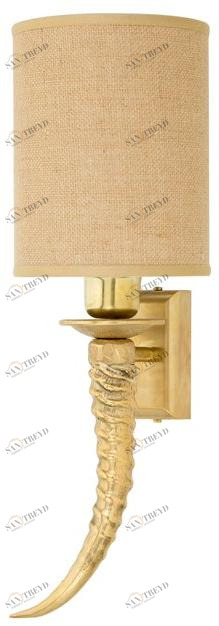 Il Bronzetto Настенный светильник из латуни Eclectic Hor02