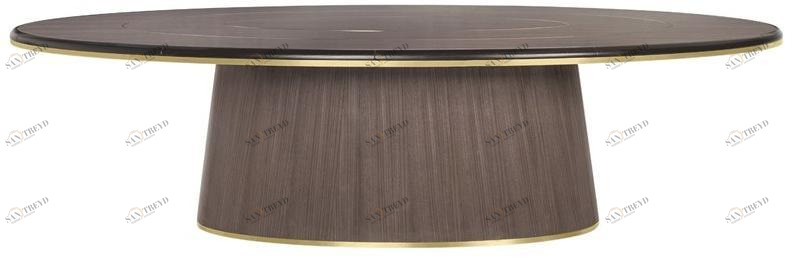 FRATO Овальный обеденный стол из дерева  Ffu130012aaa 