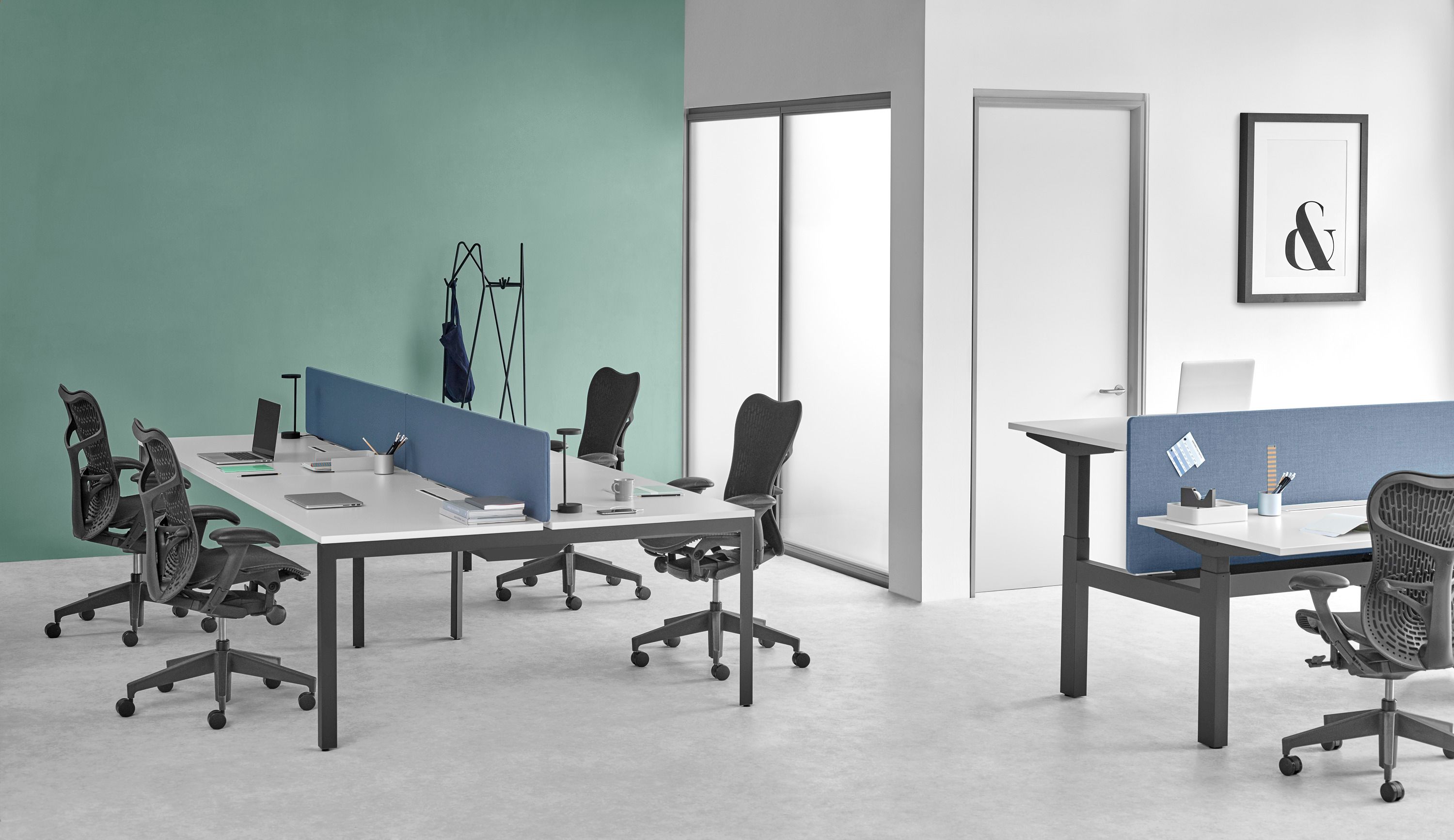 Модульный рабочий стол Herman Miller Ratio ARCH-00117564 - Вид №8