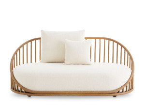 2-местный диван из ротанга