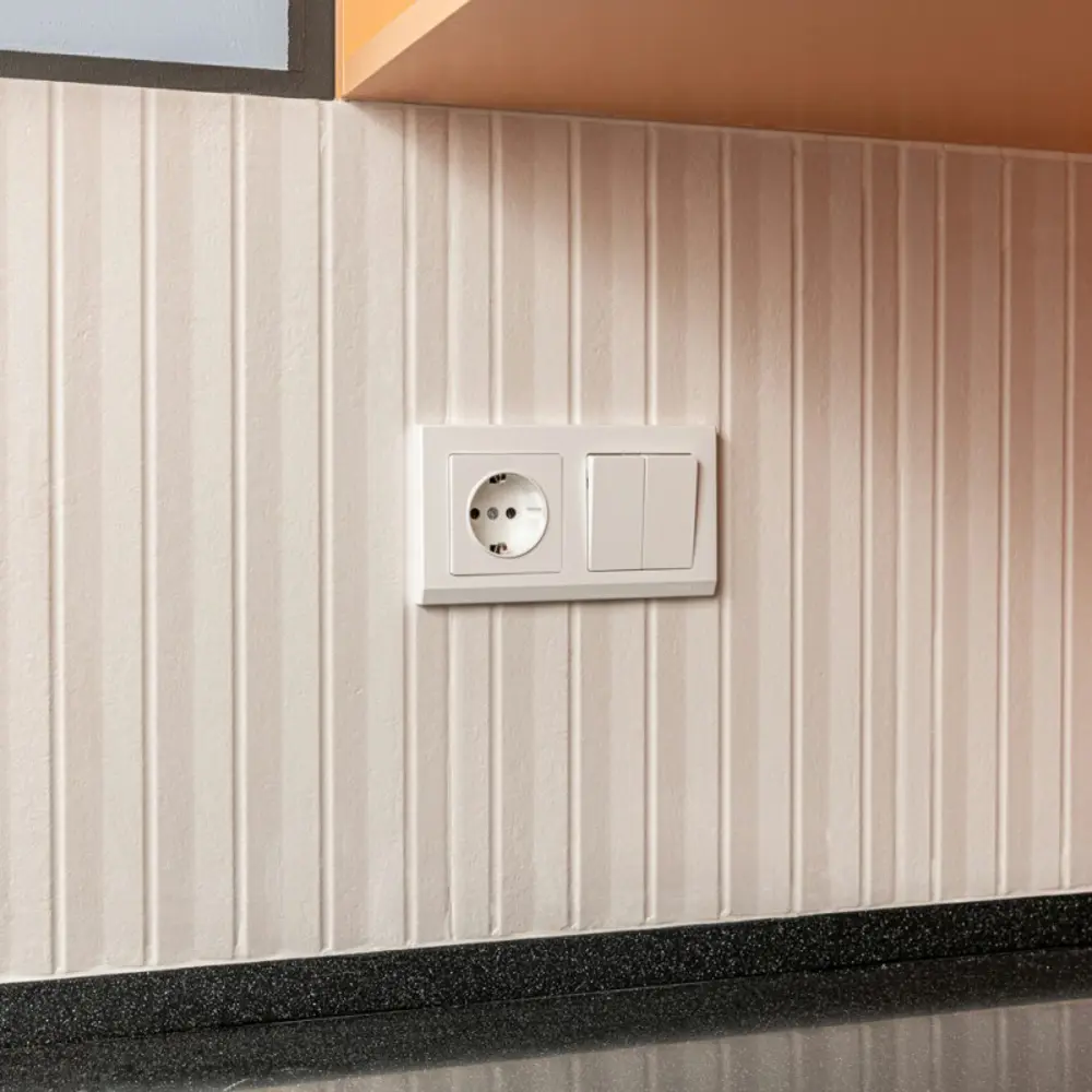 Рамка Werkel Stark для двойной розетки в стиле минимализм 85539957 STLM-1386153 - Вид №1