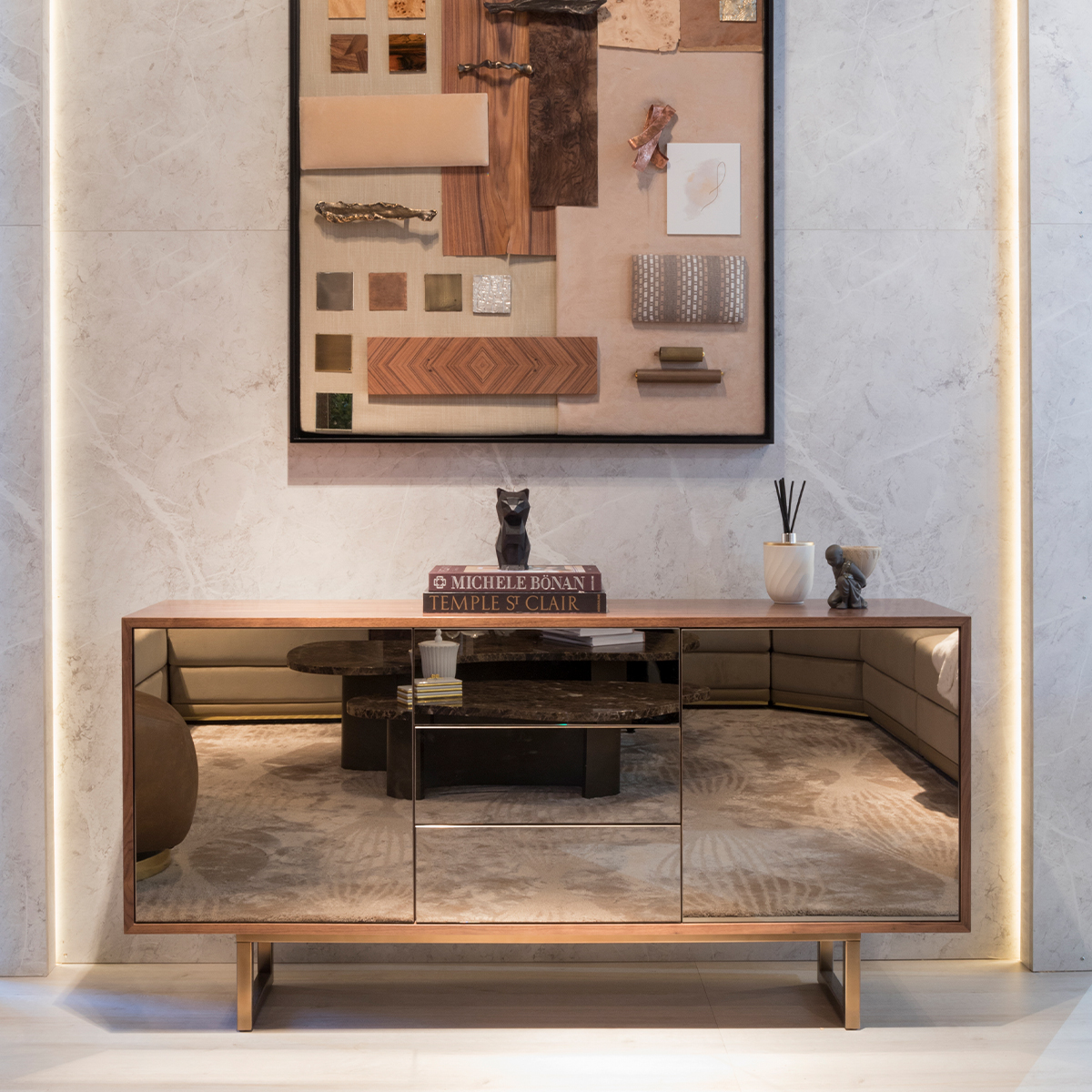 Серванты Kafe Sideboard Covethouse CAFFE LATTE  - Вид №1