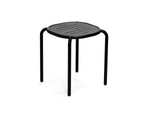 Низкий стул из оцинкованной стали