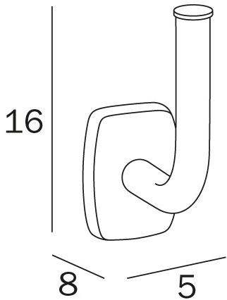 INDA® Держатель запасного рулона из металла Export A22280 - Вид №1