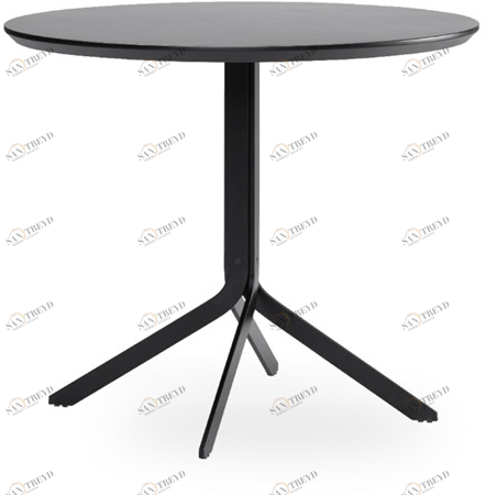 ROSSIN Стальной стол с 4-звездочным основанием Tonic metal sun-id-1413932