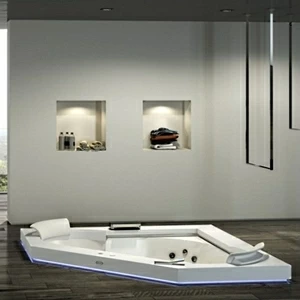 Ванна встроенная с гидромассажем Aura Corner 160 9443-740