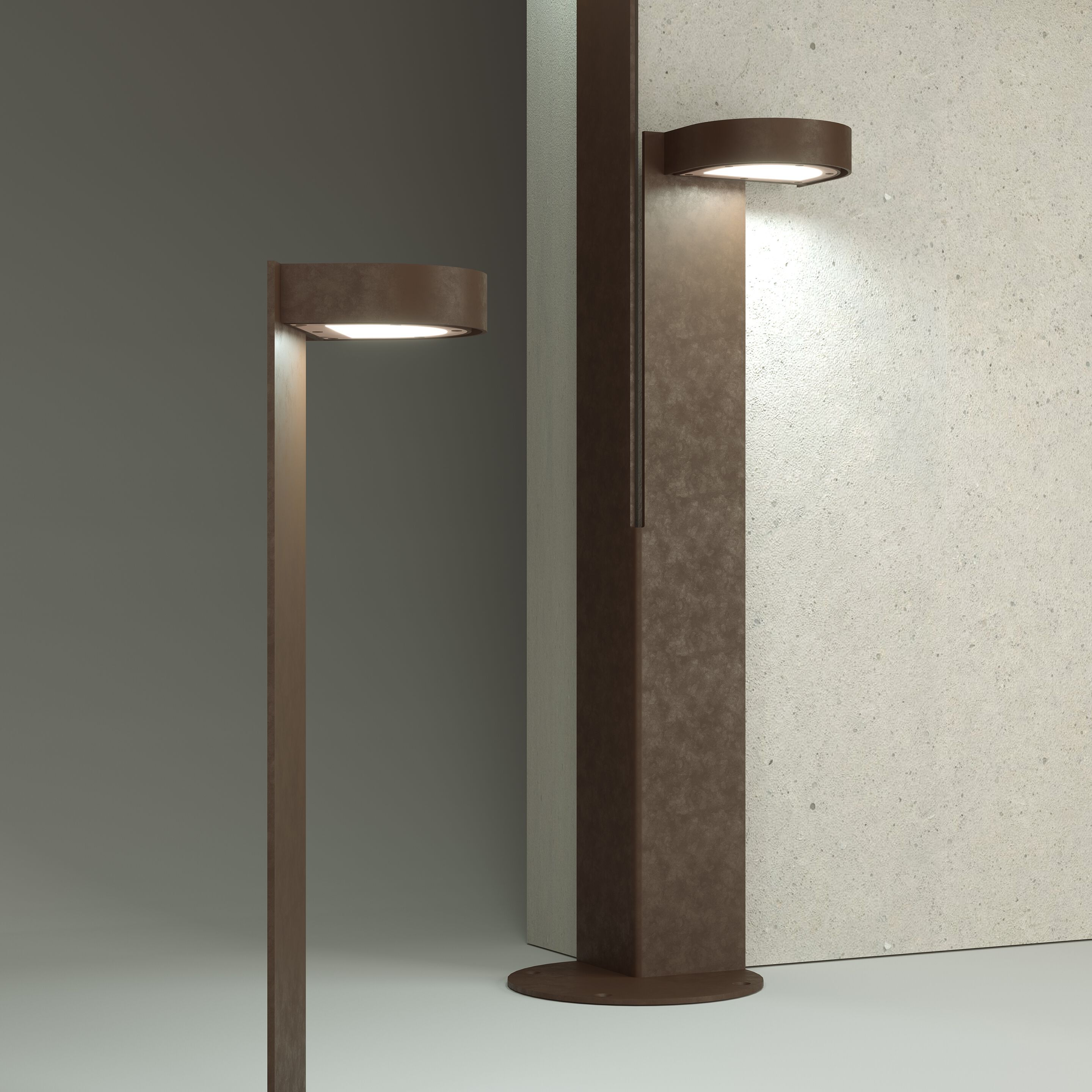 Напольная лампа из литого алюминия Martinelli Luce Brim ARCH-00091395 - Вид №15