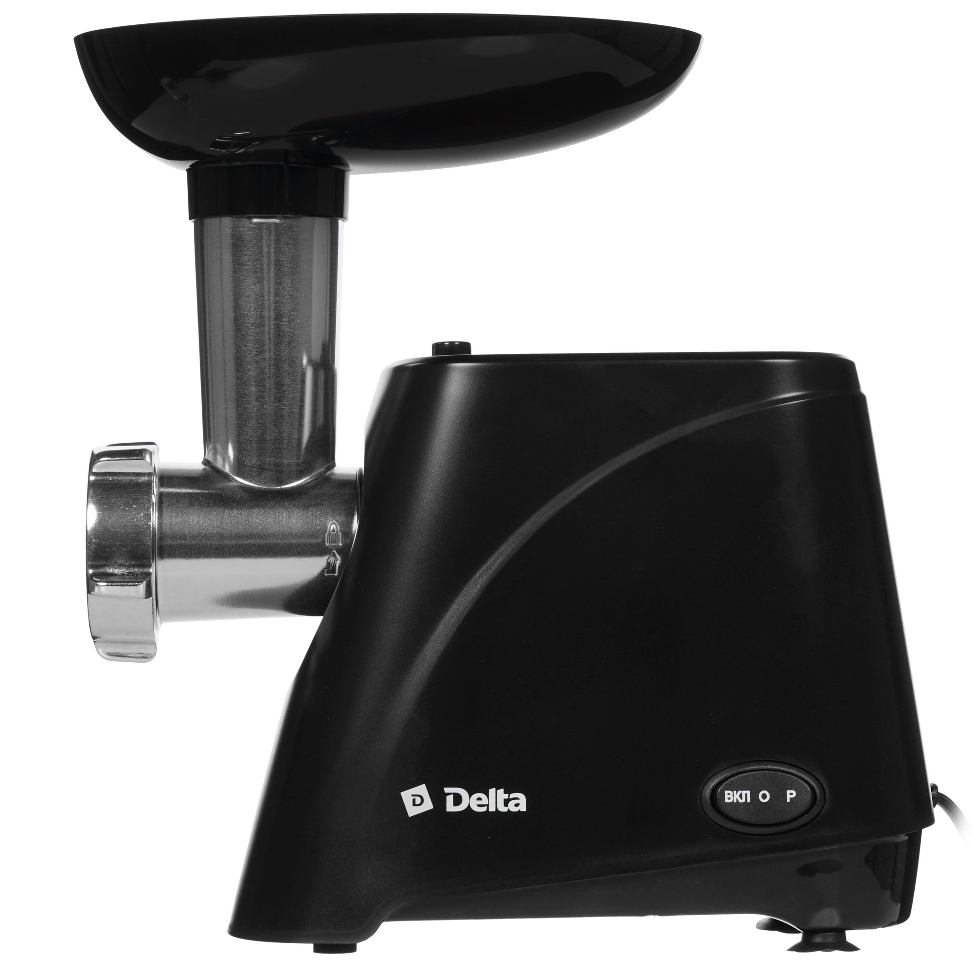 8124440 Мясорубка электрическая DELTA DL-6100M черный STDN-0069308 - Вид №2