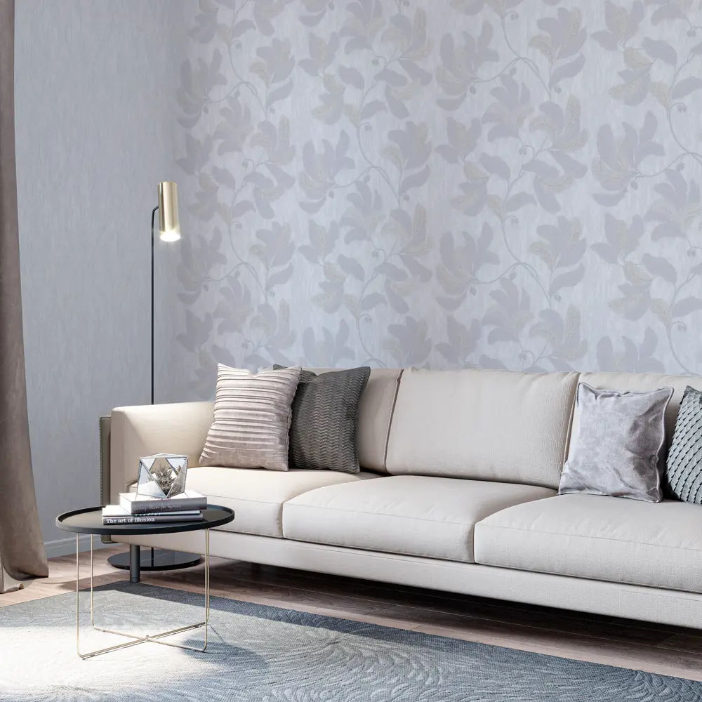 Обои флизелиновые Palitra Home Avellino серые 1.06 м HC31252-14a STLM-2109687 - Вид №5