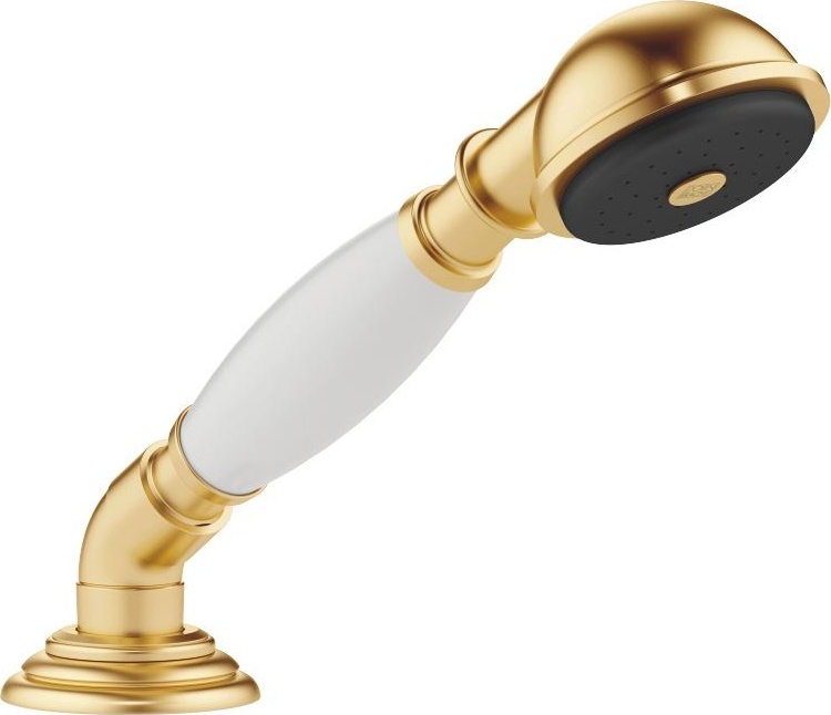 27703360-28 Душевой гарнитур со шлангом для монтажа на борту ванны или на краю плитки - латунь сатинированная Dornbracht Madison