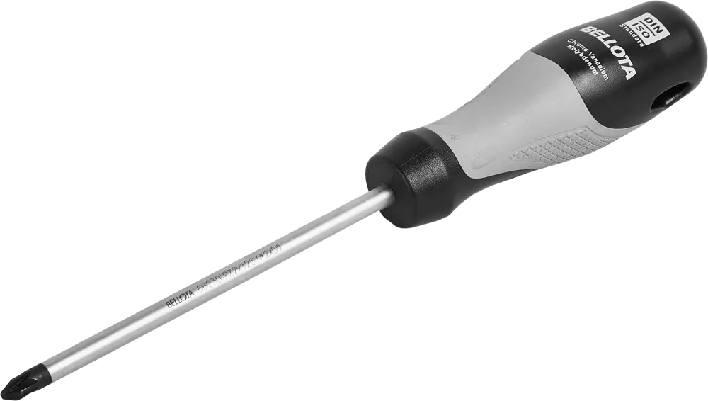 Крестовая отвертка Bellota PZ2 с эргономичной рукояткой 86209786