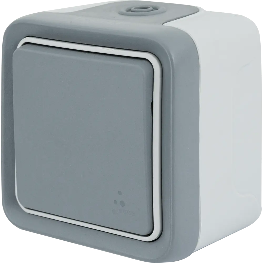 Переключатель Plexo IP55, цвет серый 13454132 STLM-2121648 legrand - Вид №1