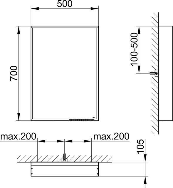 33098ZZ3003 Зеркало с подсветкой KEUCO Plan - Вид №7