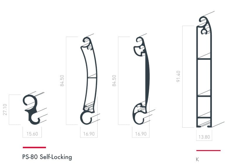 Гаражные ворота Saxun PS-80 ARCH-00129729 - Вид №2