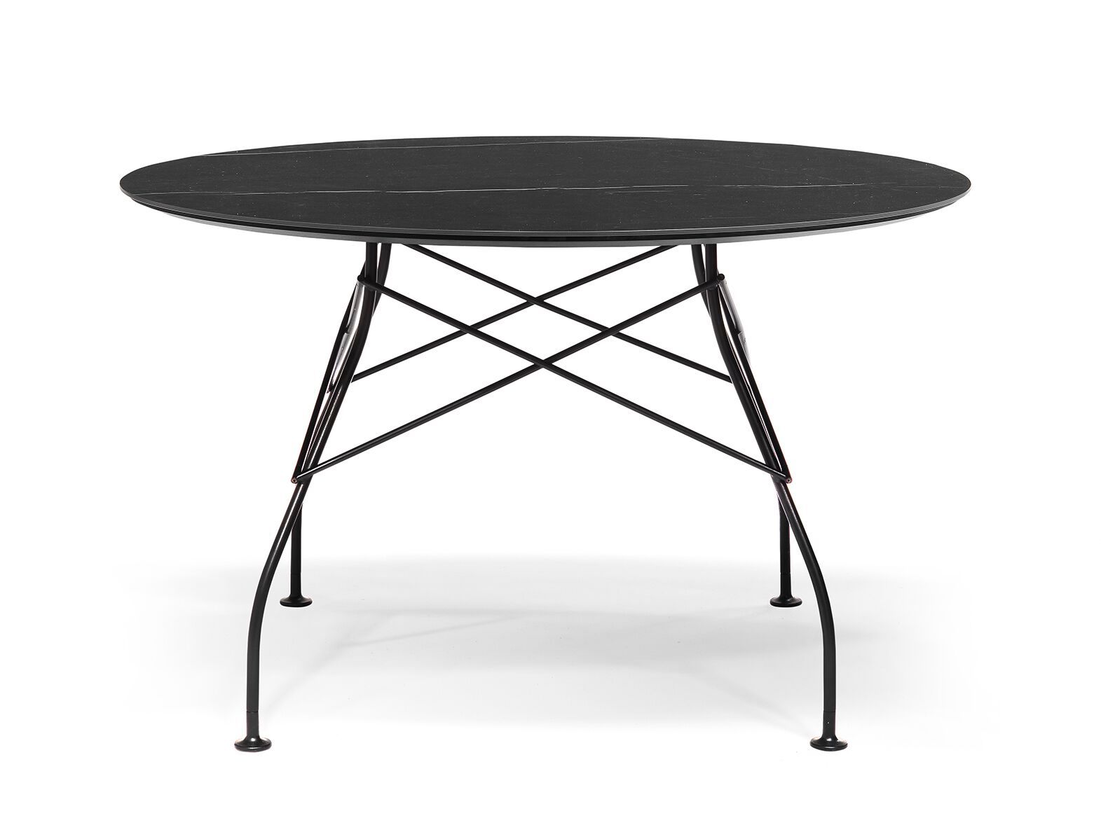 Круглый обеденный стол из керамогранита Kartell GLOSSY ARCH-00051866 - Вид №21