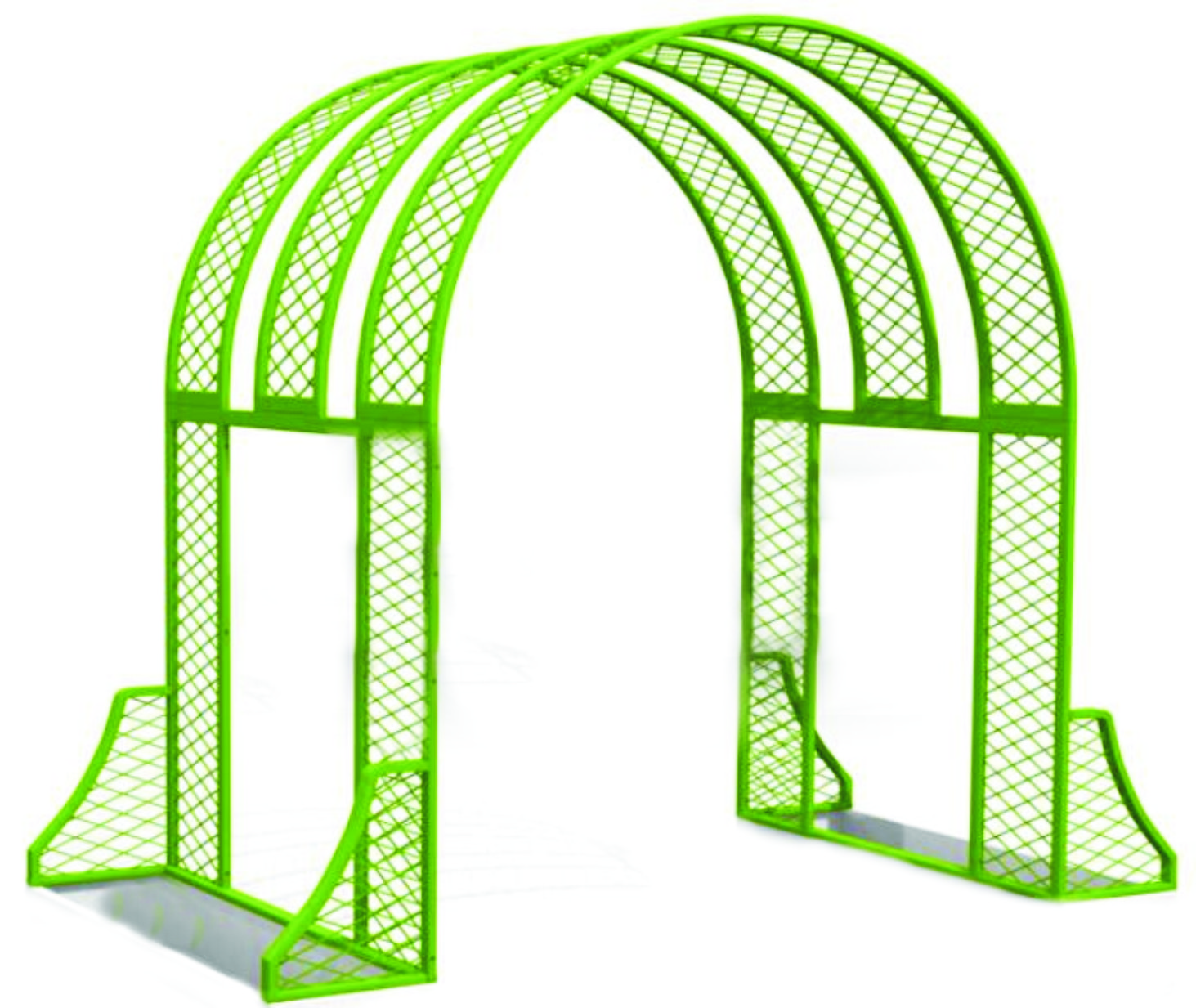 PA4.01-A.P Пергола А4, арка для вертикального озеленения LAB.Space  - Вид №1