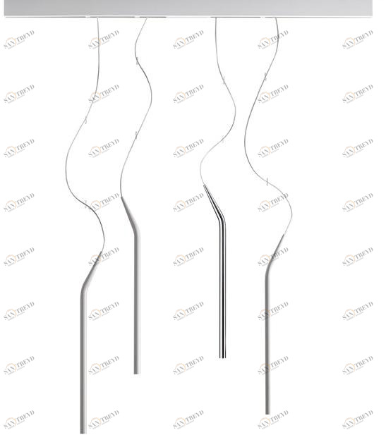 LUCEPLAN Светодиодная подвесная лампа из экструдированного алюминия sun-id-1427725