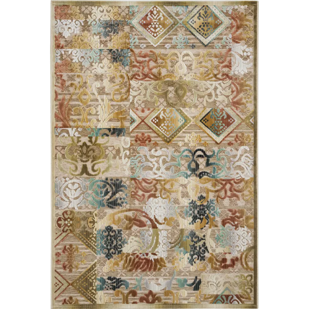 Ковер вискозаСимфония/28X 75x150 см цвет мультиколор 82905234 STLM-2087792 CTIM  - Вид №1