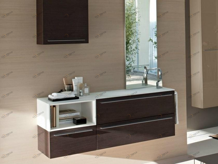 Ideagroup Тумба под умывальник венге My fly evo sun-id-1474643