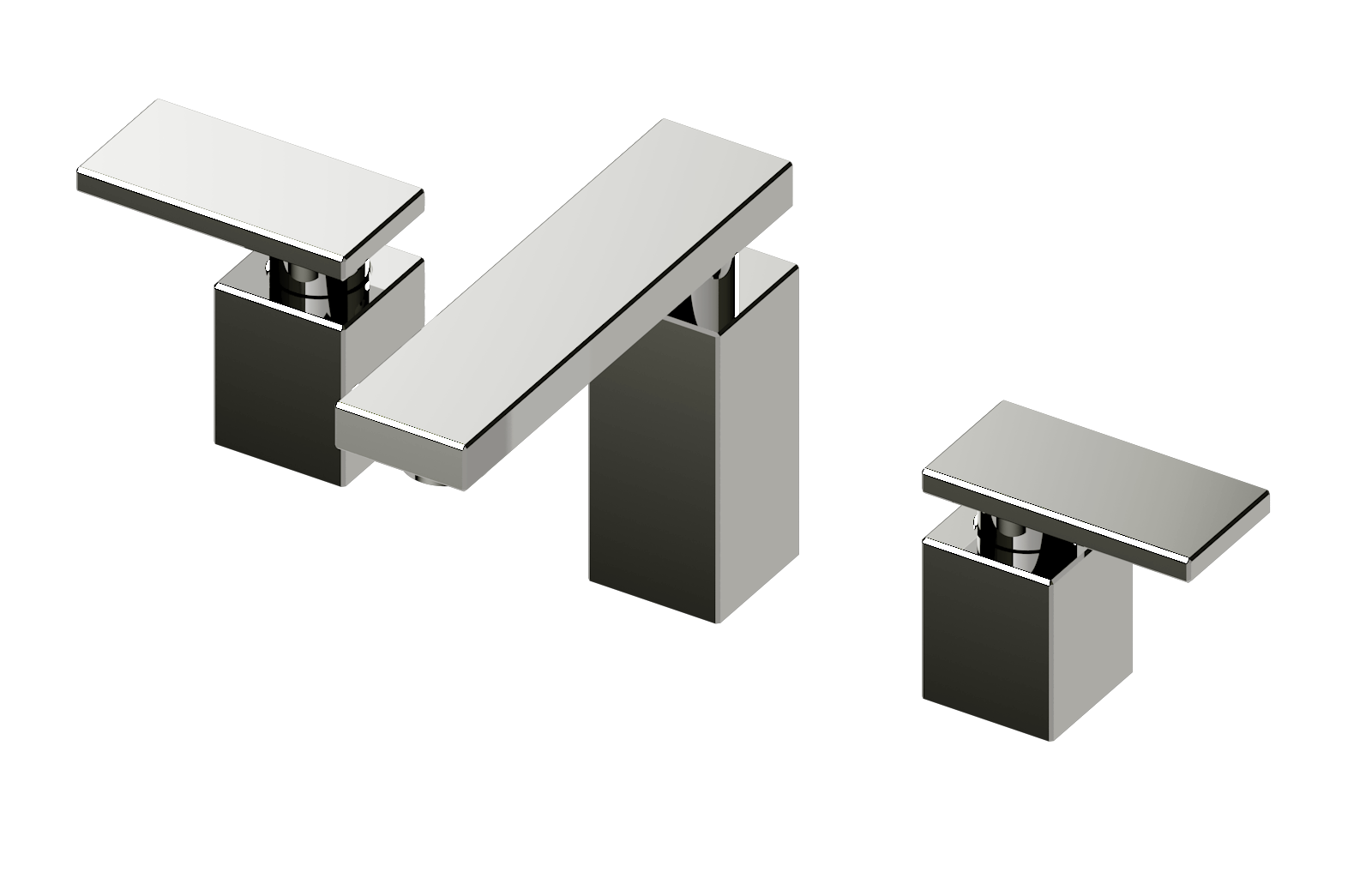 E-3710-LM31L-T Смеситель для умывальника на 3 отвертия GRAFF Solar